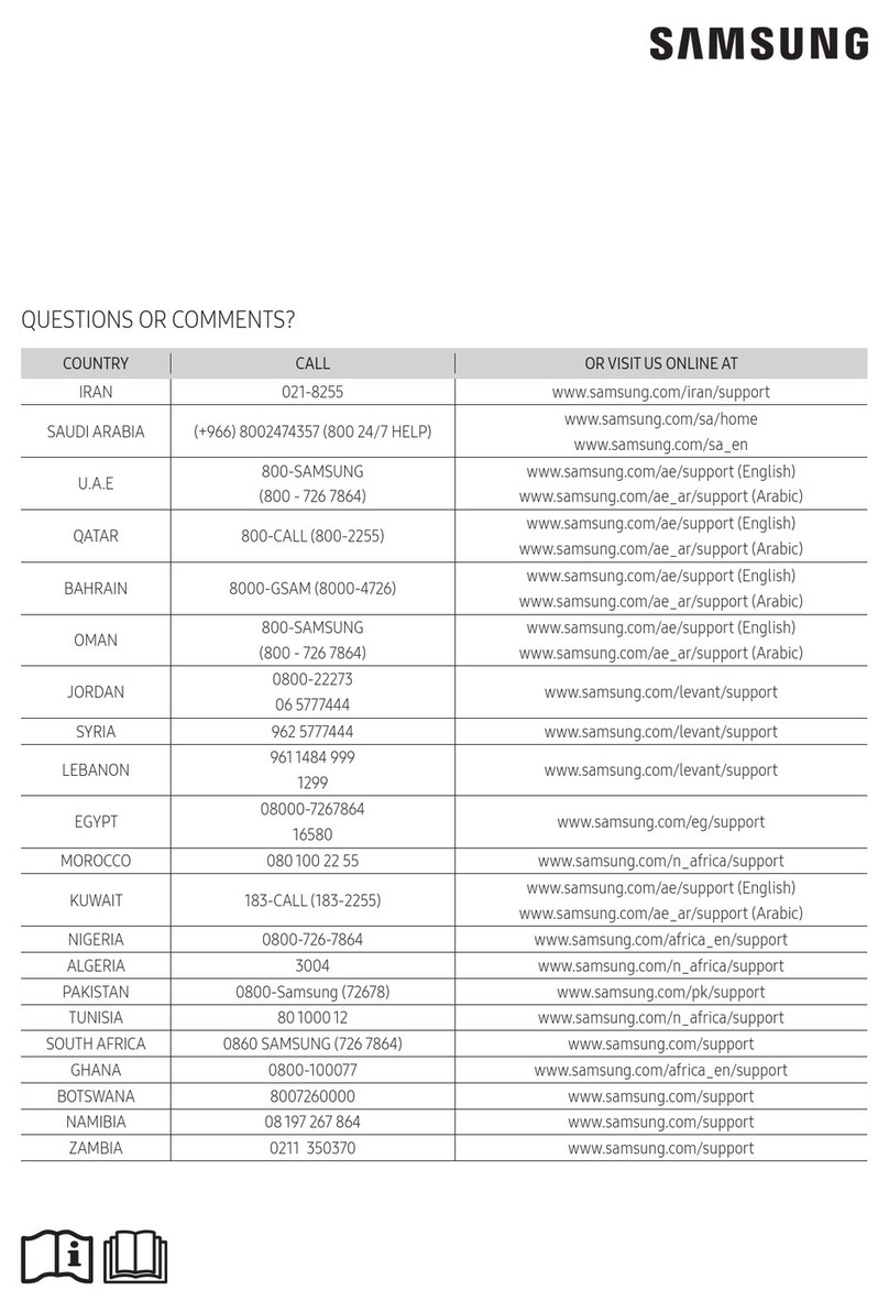 Samsung AR-MSFH Series User manual