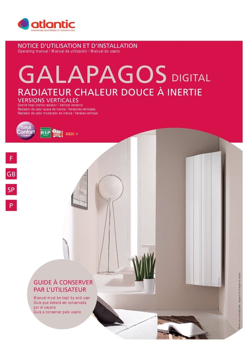 Atlantic GALAPAGOS User manual