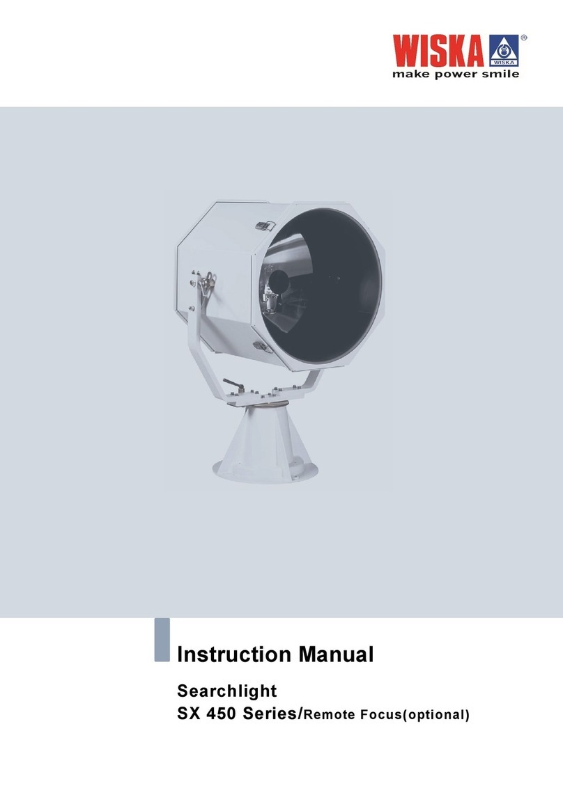 WISKA SX 450 Series instruction manual