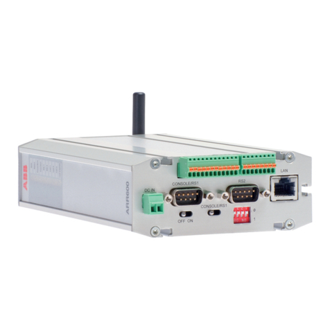 ABB ARR600 User manual