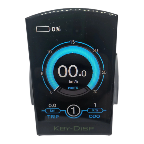 Key-Disp KD986 User manual