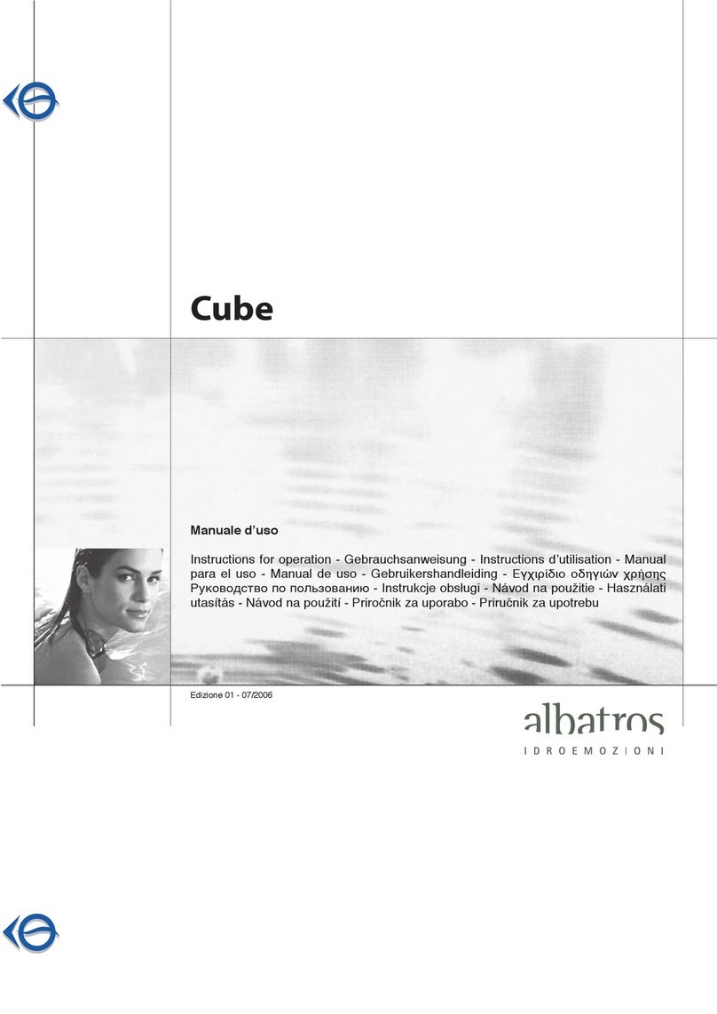 albatros CUBE Instructions for operation