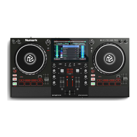 Numark MIXSTREAM PRO User manual