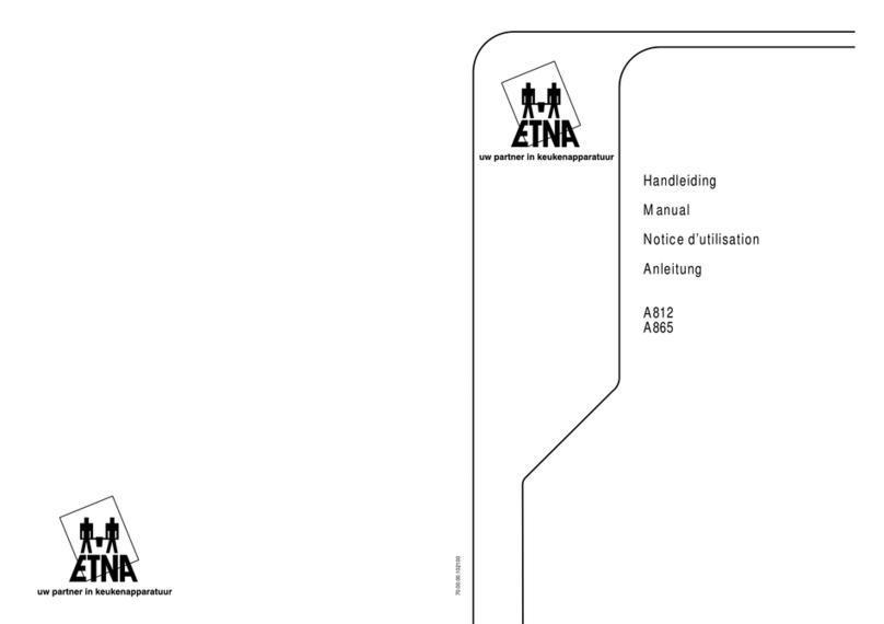 ETNA A812H User manual
