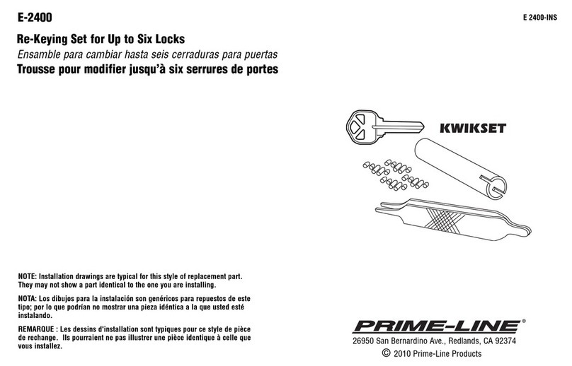 Prime-Line E 2400-INS quick guide
