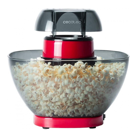 cecotec FUN&TASTE P'CORN EASY User manual