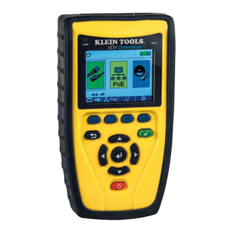 Klein Tools VDV Commander VDV501-097 quick start guide