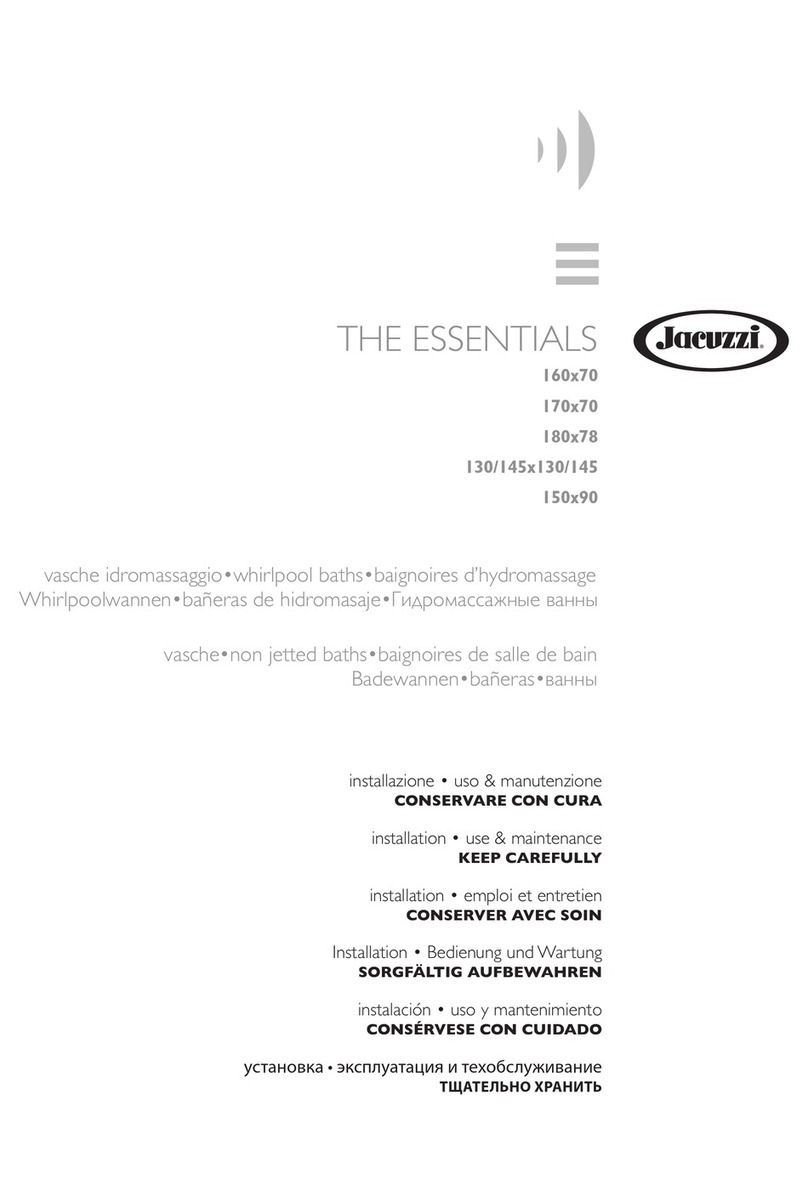 Jacuzzi The Essentials User manual