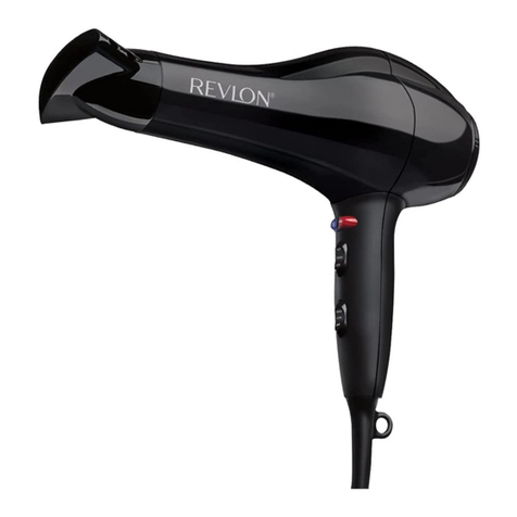 REVLON PRO RVDR5221 User manual