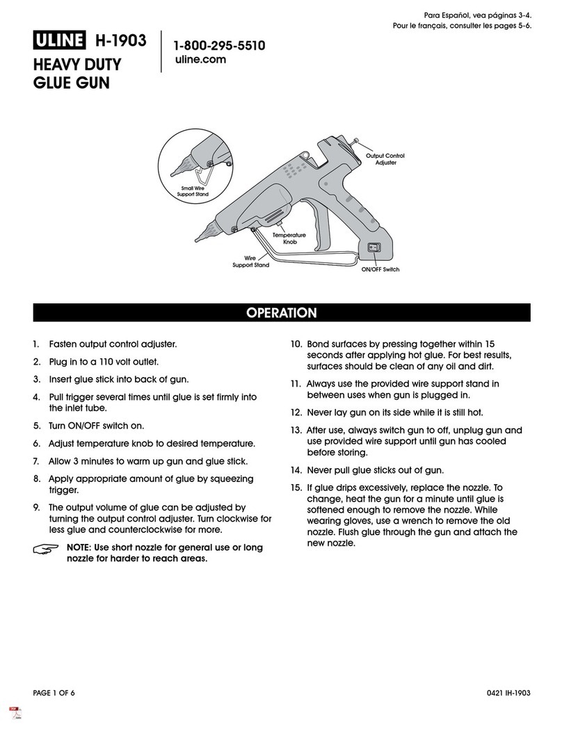 U-Line H-1903 User manual