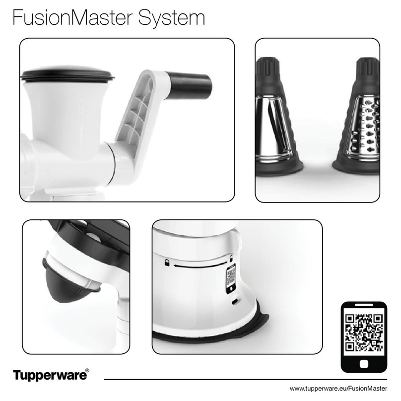 Tupperware FusionMaster System User manual