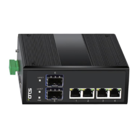 OTS ET4222PpH-S-DR Quick installation guide