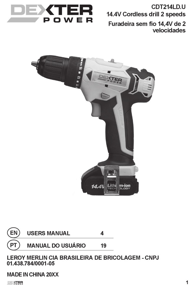 Dexter Power CDT214LD.U User manual