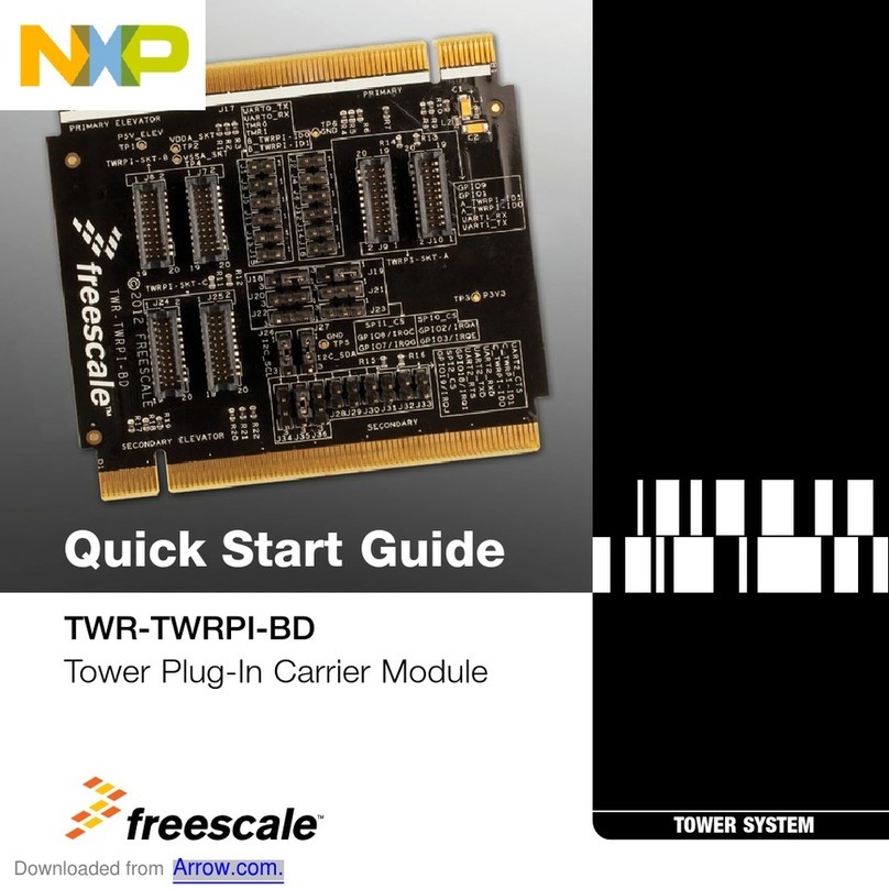 NXP Semiconductors Freescale TWR-TWRPI-BD quick start guide