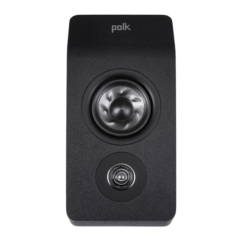 Polk Mono RESERVE Series User manual