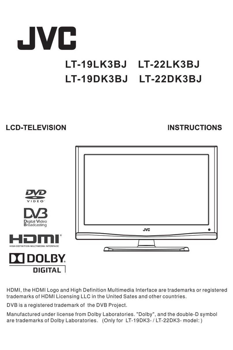 JVC LT-19LK3BJ User manual