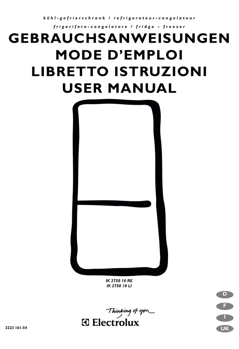 Electrolux IK 2750 10 RE user manual