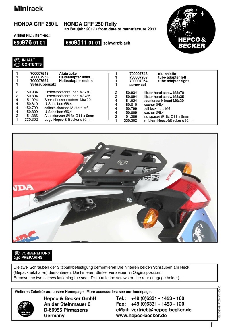 hepco & becker 650976 01 01 User manual hepco & becker 650976 01 01 User manual