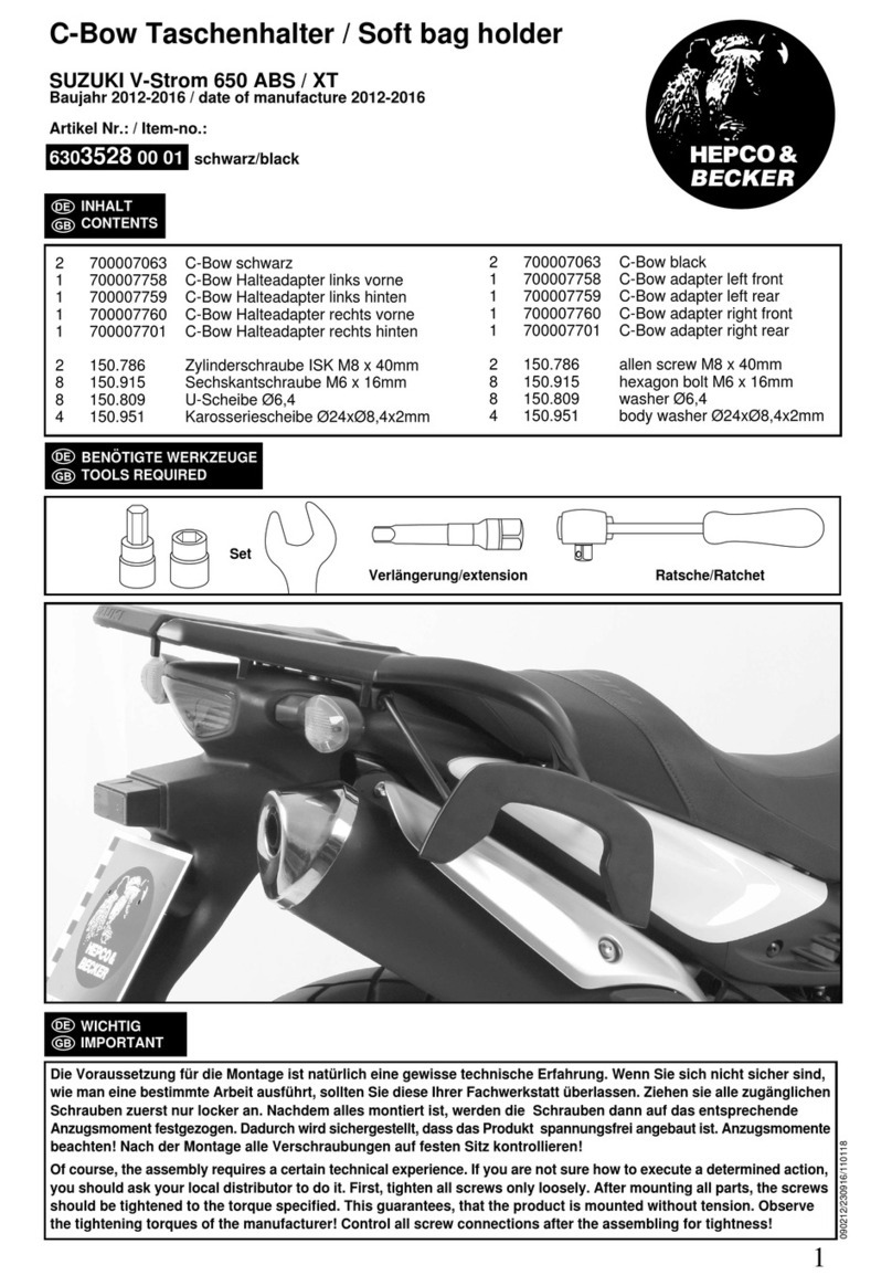 hepco & becker 6303528 00 01 User manual hepco & becker 6303528 00 01 User manual
