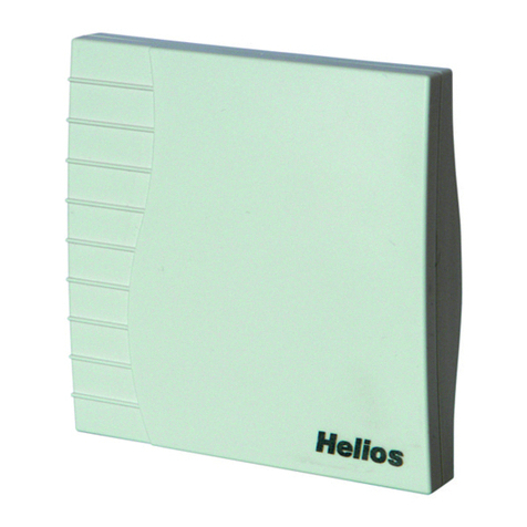 Helios KWL-FTF User manual Helios KWL-FTF User manual