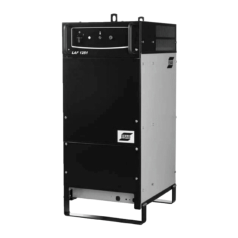ESAB LAF 1251 BR Guide ESAB LAF 1251 BR Guide