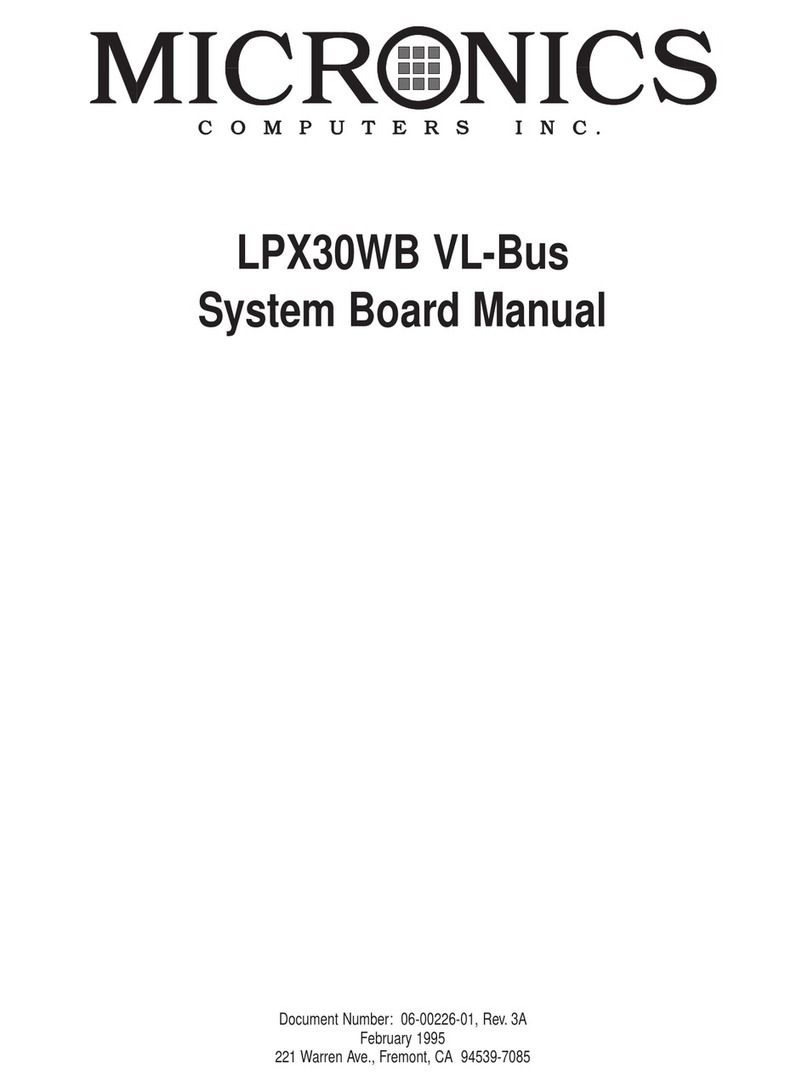 Micronics LPX30WB VL-Bus manual