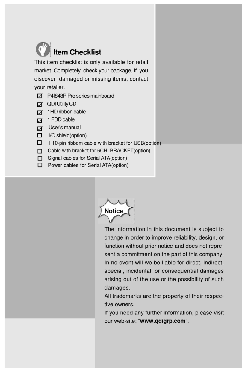 QDI P4I848P manual
