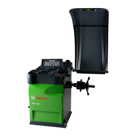 Bosch WBE 4200 Setup guide