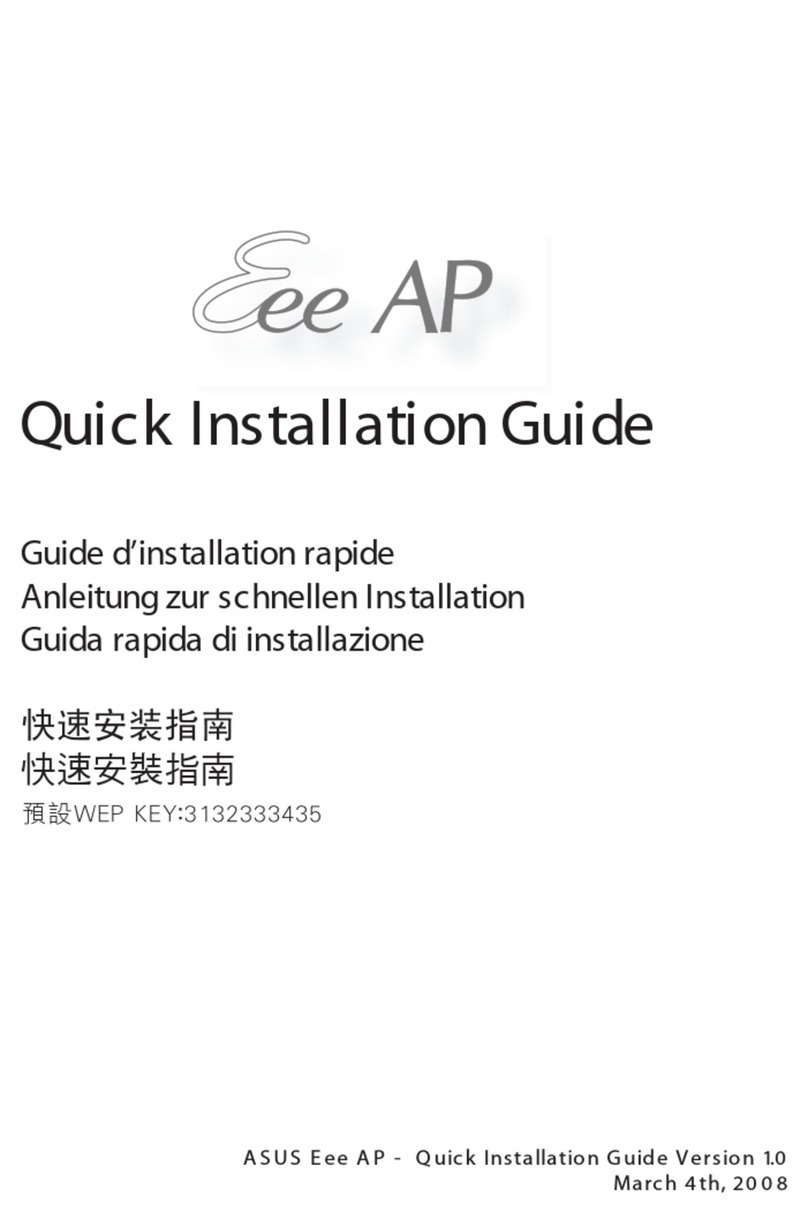 Asus Eee AP Quick installation guide
