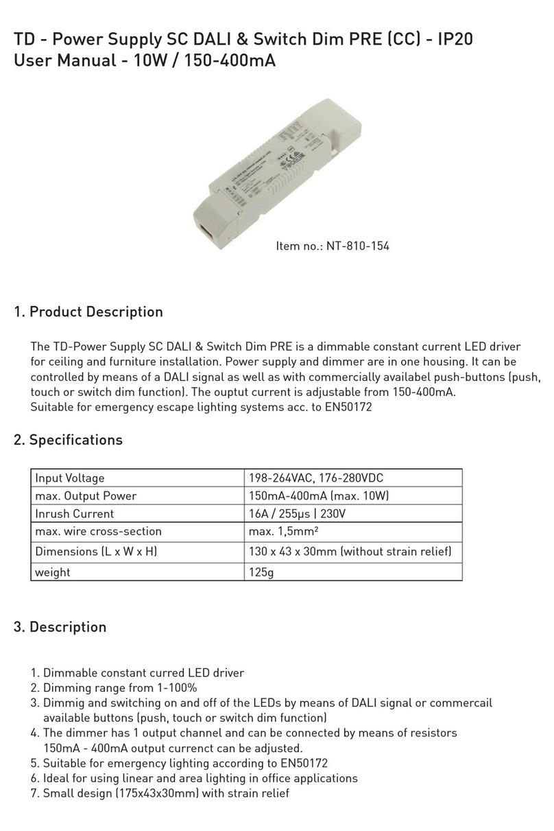 AUTLED NT-810-154 user manual