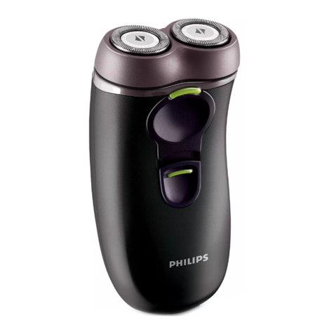 Philips HQ444 User manual Philips HQ444 User manual