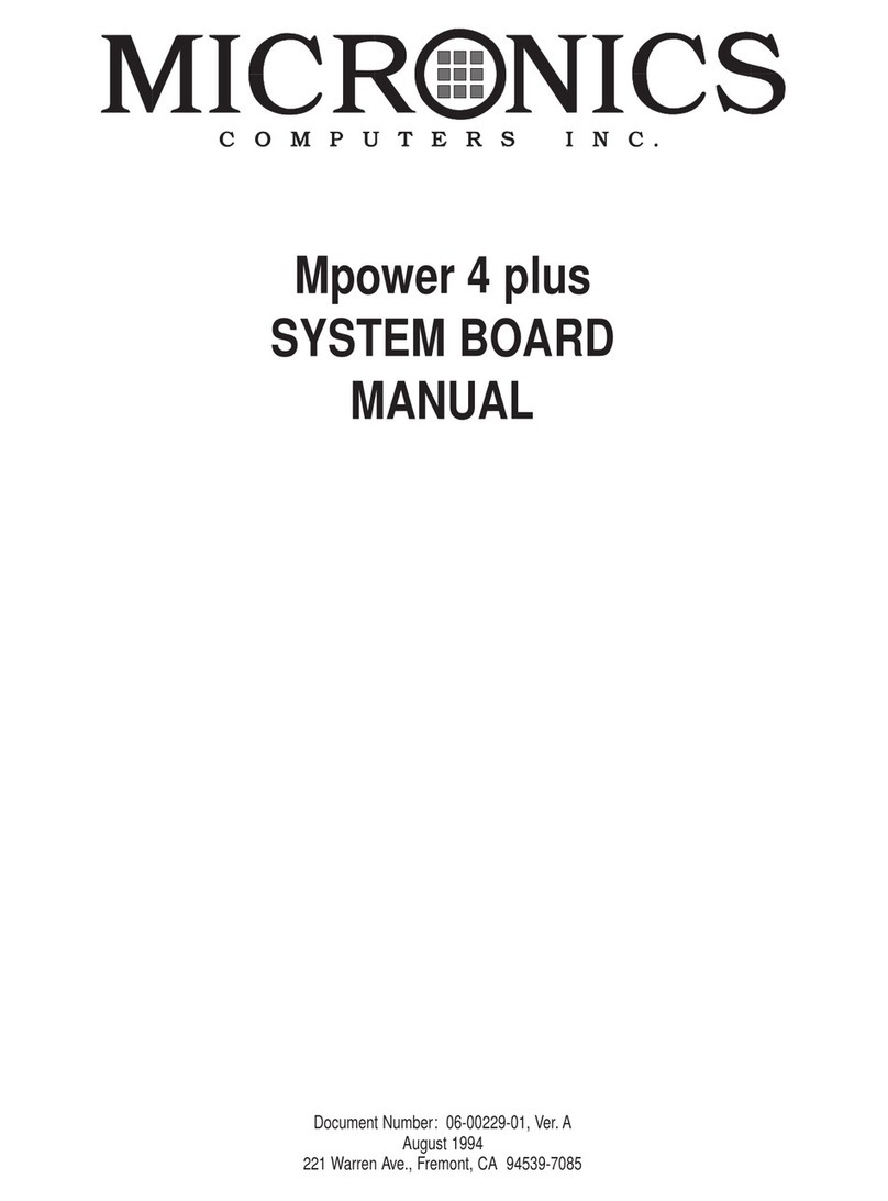 Micronics Mpower 4 plus User manual