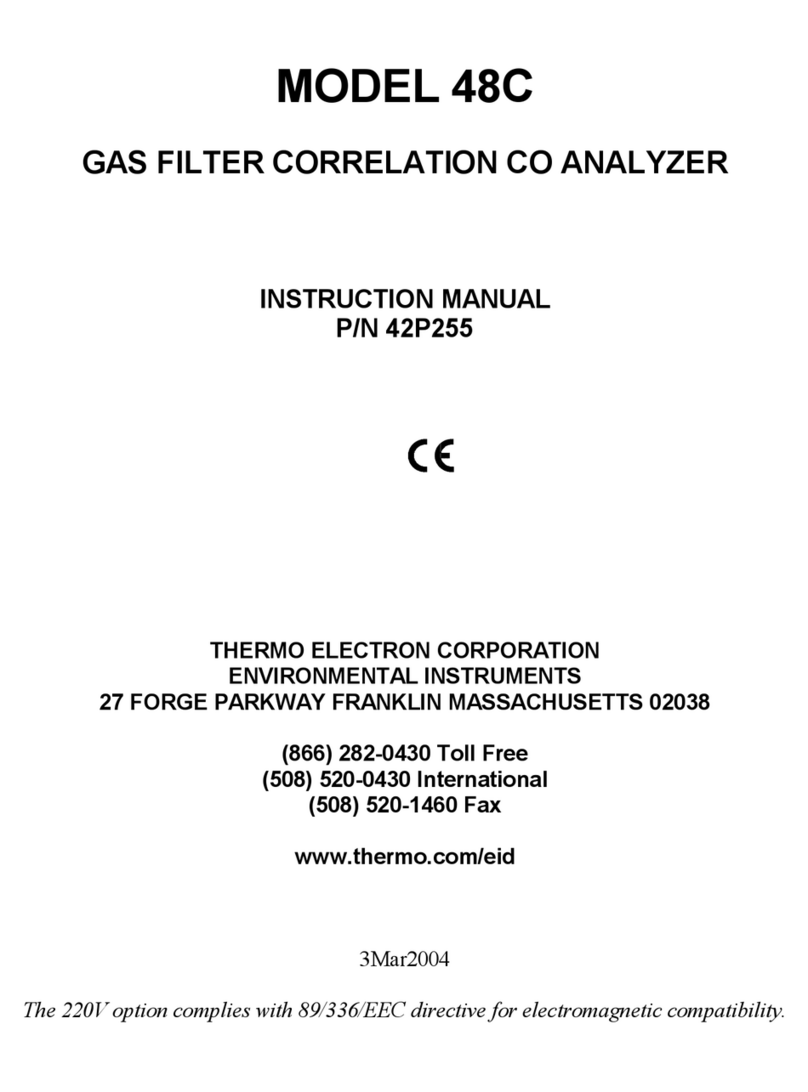 Thermo Electron 48C instruction manual Thermo Electron 48C instruction manual