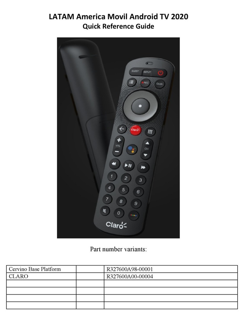 Claro R327600A98-00001 User manual