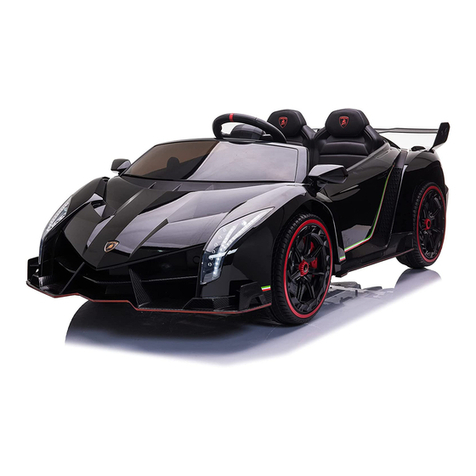 Pinghu City Xiao Ming Xing Children's Products LAMBORGHINI Veneno Owner's manual with assembly instructions Pinghu City Xiao Ming Xing Children's Products LAMBORGHINI Veneno Owner's manual with assembly instructions