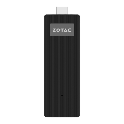 Zotac ZBOX P Series User manual