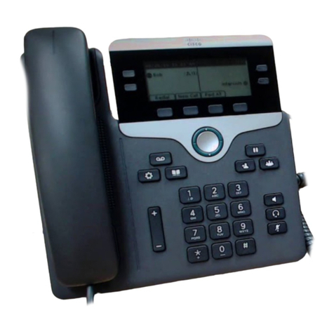 Cisco 7821/41 Quick reference guide