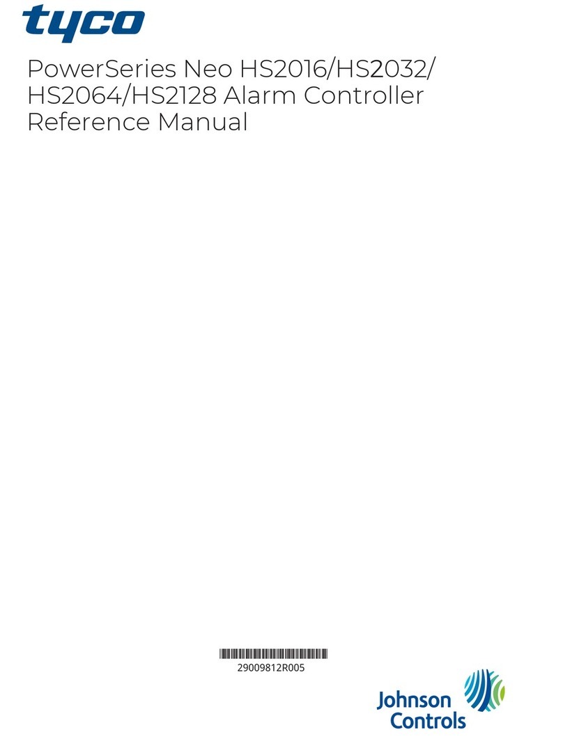 Johnson Controls tyco PowerSeries Neo User manual Johnson Controls tyco PowerSeries Neo User manual