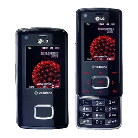 LG Chocolate KU800 Service manual