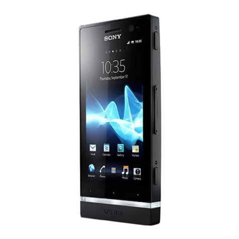 Sony XPeria ST25i Operating instructions