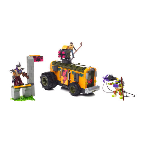 Mega Construx nickelodeon TURTLES FFC64 User manual Mega Construx nickelodeon TURTLES FFC64 User manual