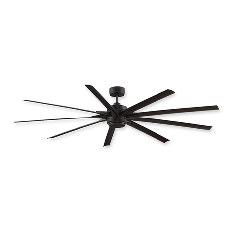 Fanimation FPD8159 Series User manual