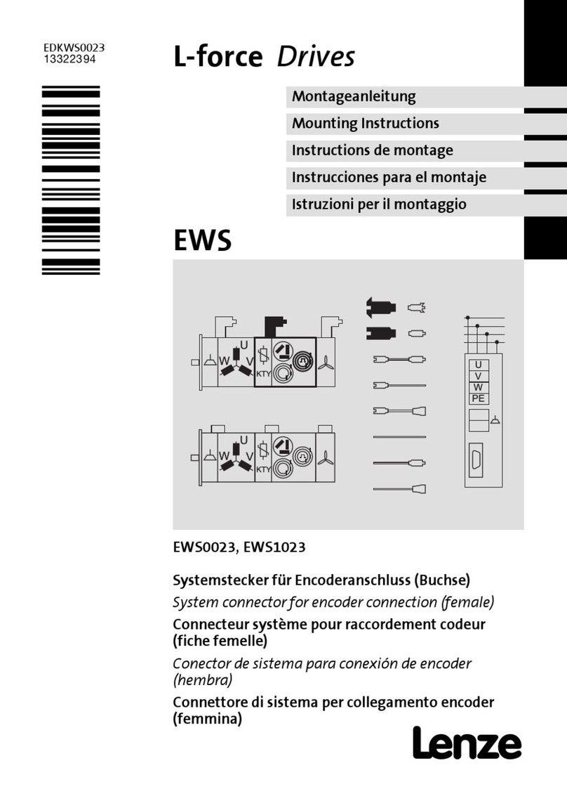 Lenze L-force EWS User manual