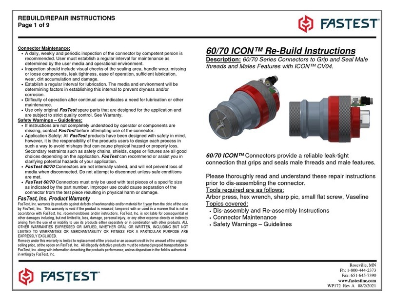 FasTest ICON 60 User manual