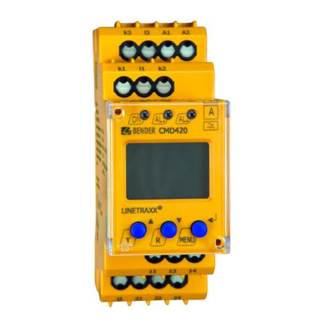 Bender CMD420 User manual