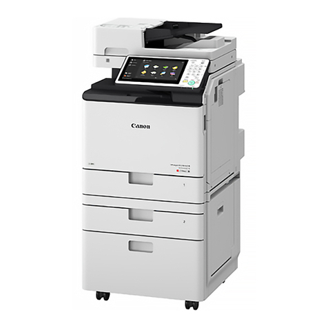 Canon imageRUNNER ADVANCE C356iF Installation guide