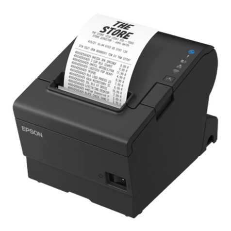 Epson TM-T88VII Use and care manual