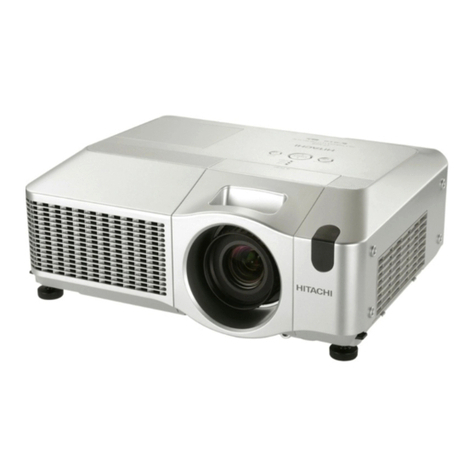 Hitachi CP-X608 User manual