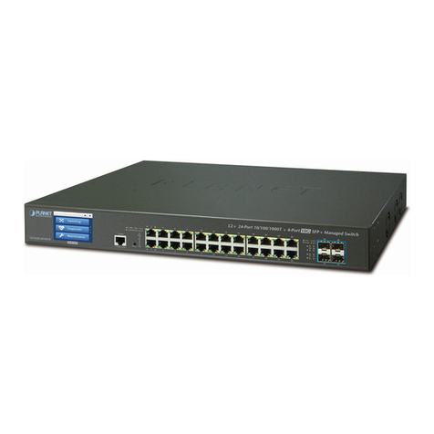 Planet GS-5220 Series Quick installation guide