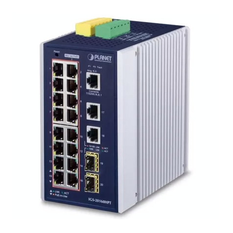 Planet IGS-20160HPT Quick installation guide